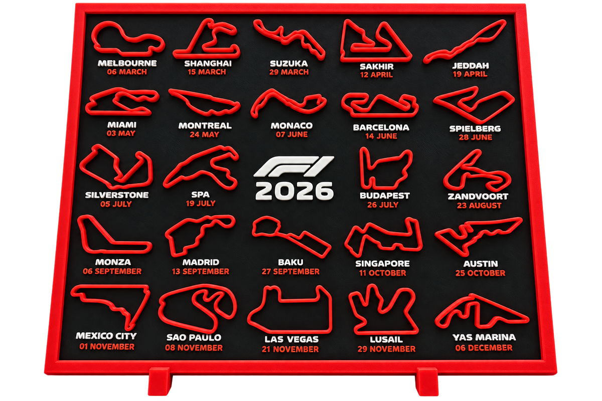 Calendar 2026 Formula 1